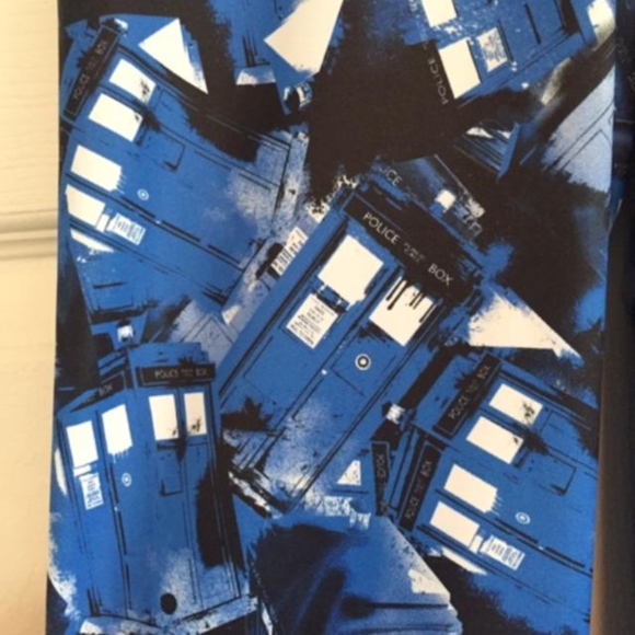Limited Edition Blackmilk Doctor Who Leggings-Med - Picture 4 of 4